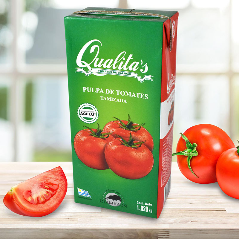 Pulpa de Tomates Tamizada
